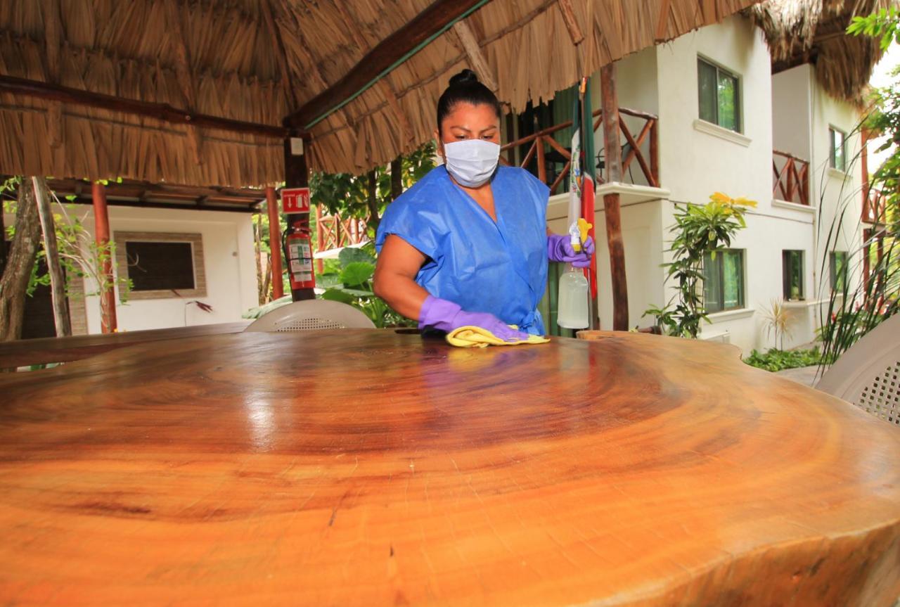 Hotel Pancho Villas Bacalar - Free Bikes And Paddles المظهر الخارجي الصورة