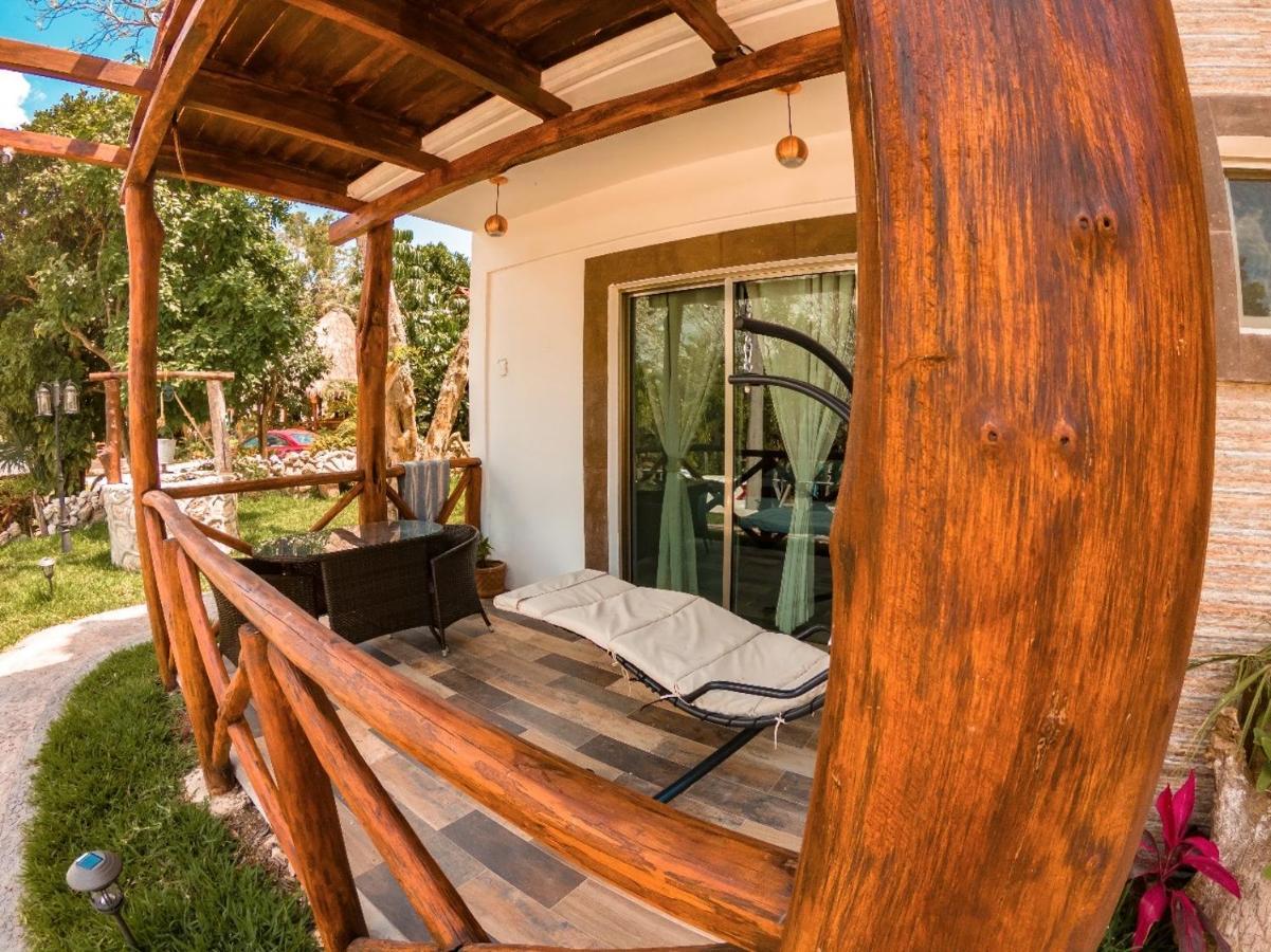 Hotel Pancho Villas Bacalar - Free Bikes And Paddles المظهر الخارجي الصورة