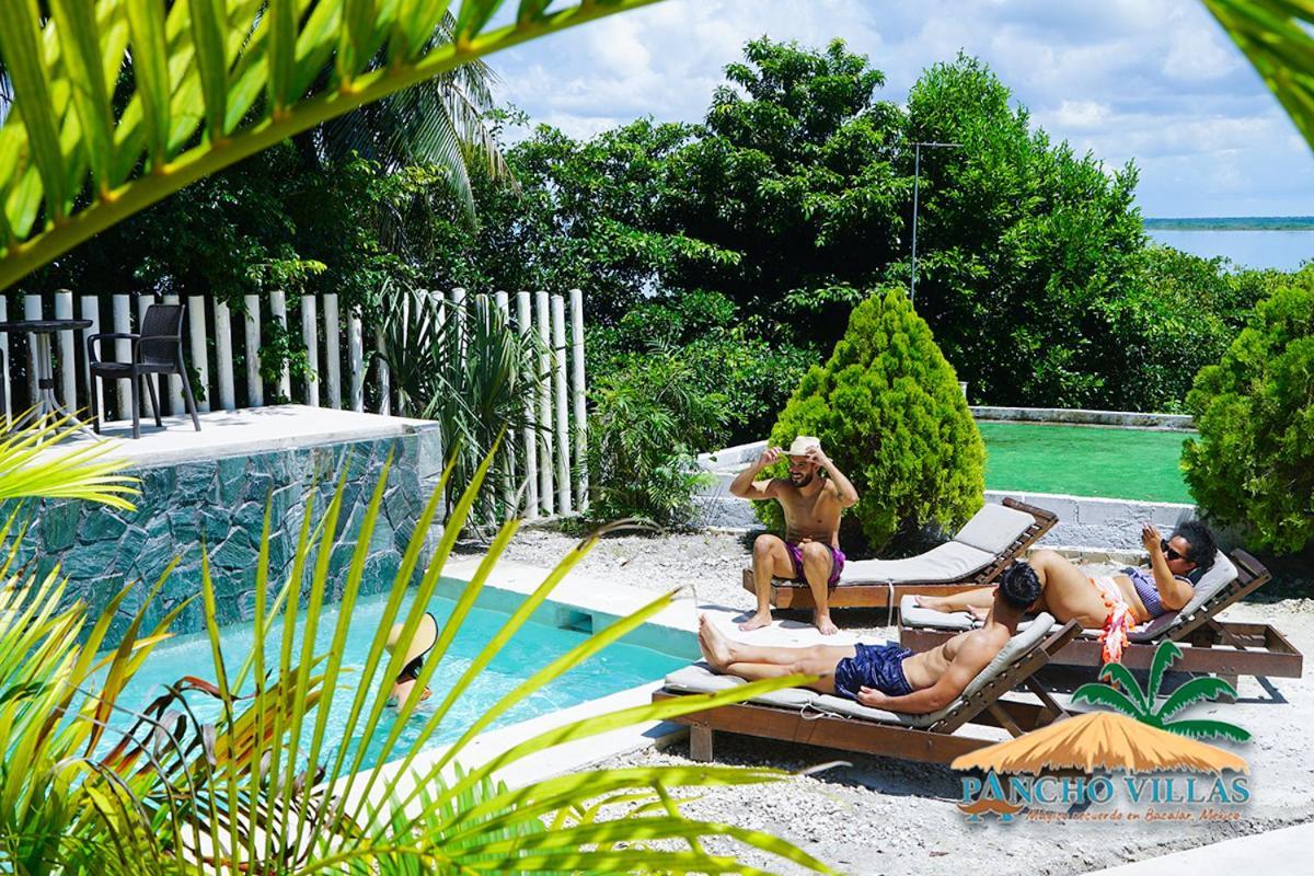 Hotel Pancho Villas Bacalar - Free Bikes And Paddles المظهر الخارجي الصورة