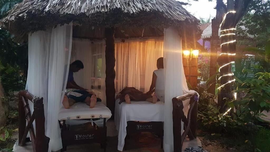 Hotel Pancho Villas Bacalar - Free Bikes And Paddles المظهر الخارجي الصورة