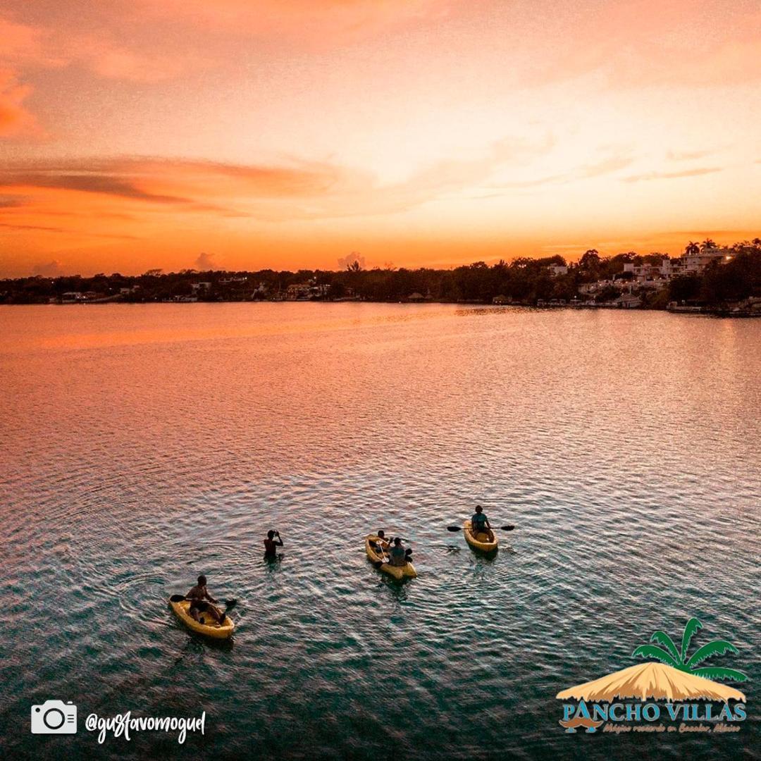 Hotel Pancho Villas Bacalar - Free Bikes And Paddles المظهر الخارجي الصورة